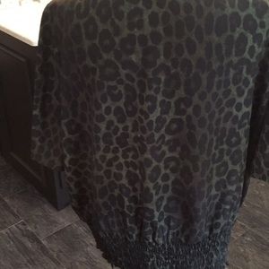 Michael Kors - Green black Animal print XL